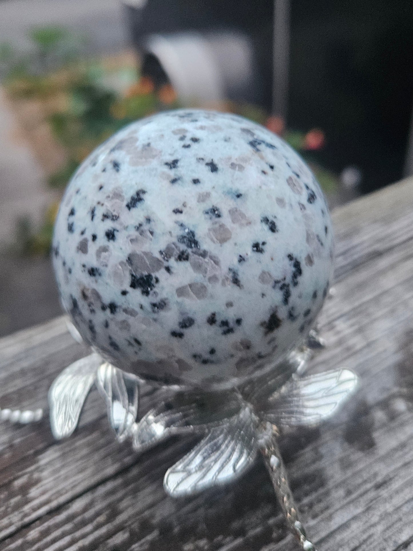 Kiwi Jasper sphere