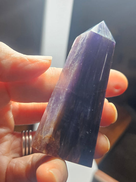 Rare Charoite tower