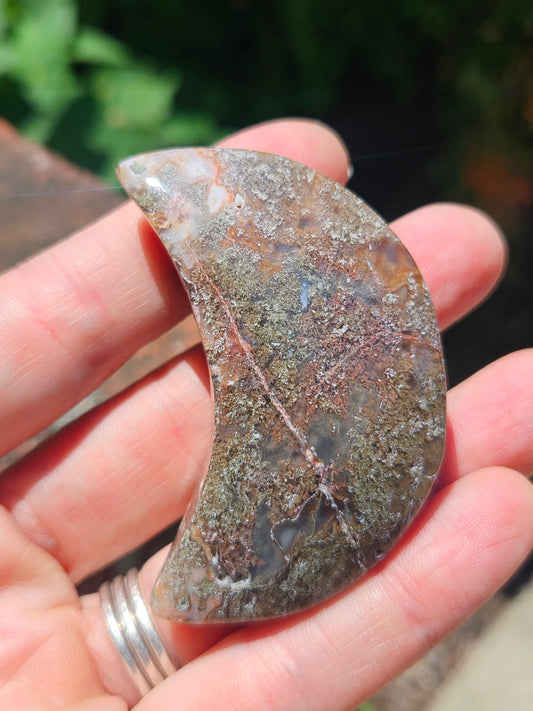 Moss Agate moon