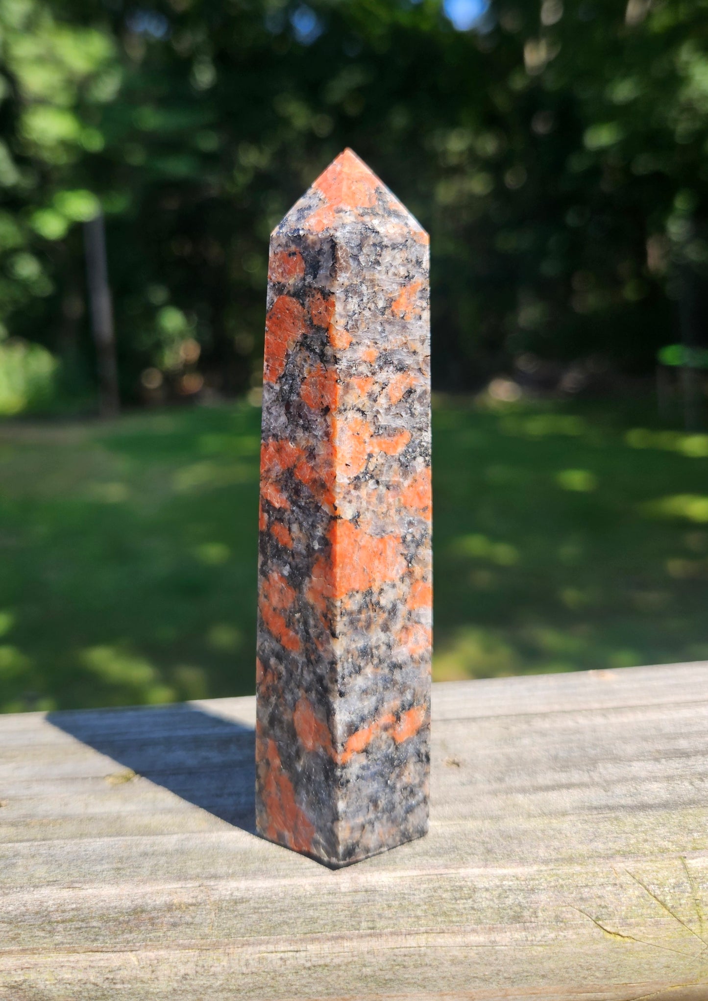 Red Snowflake Obsidian tower