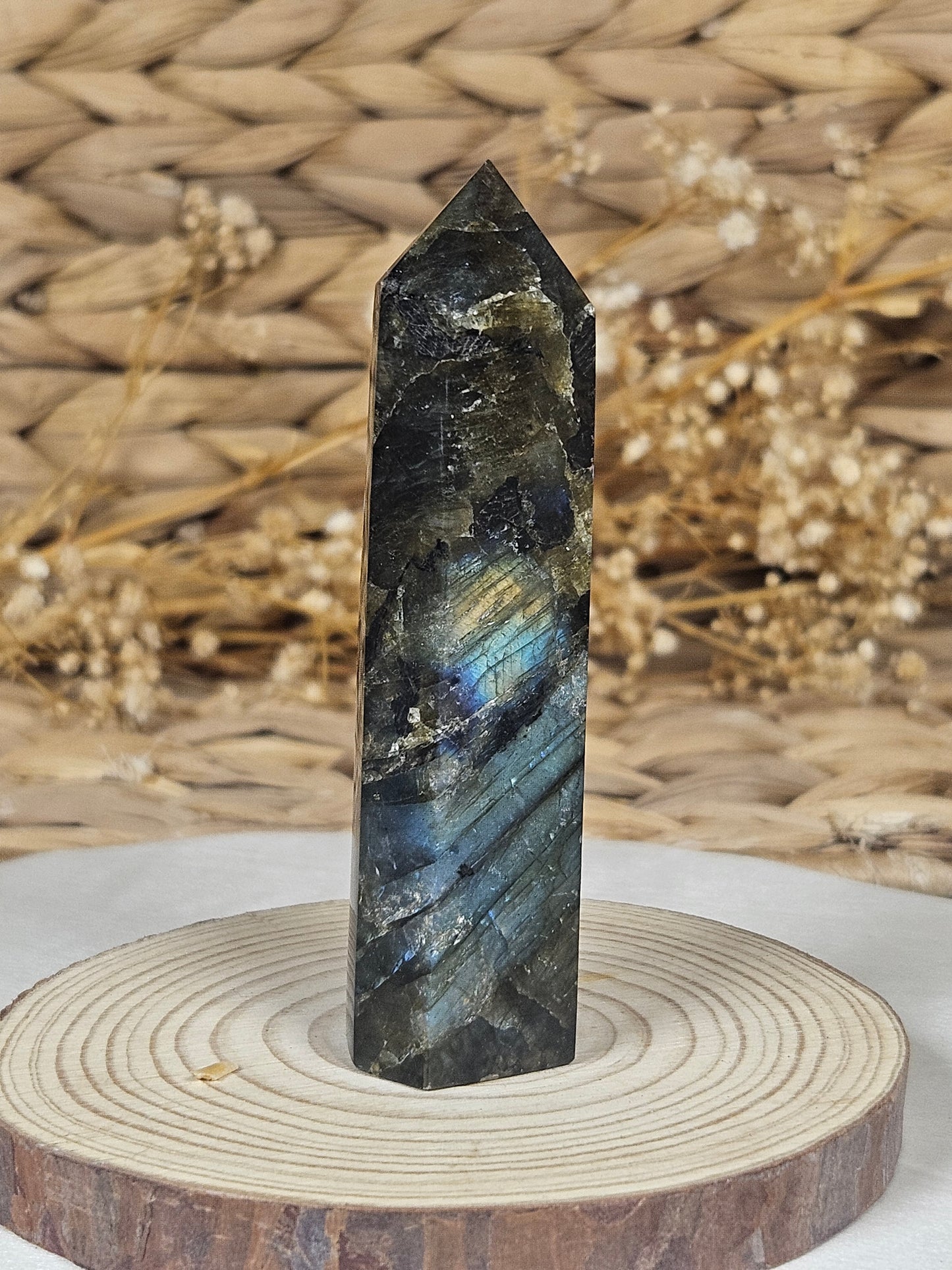 Labradorite Tower 3.5"