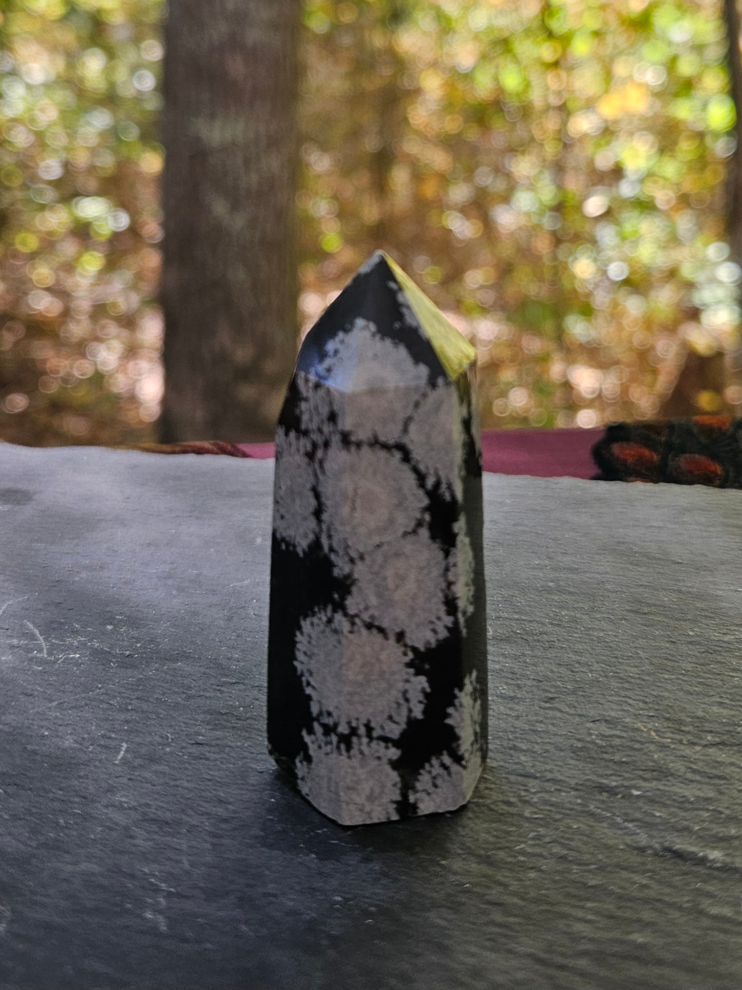 Snowflake Obsidian tower