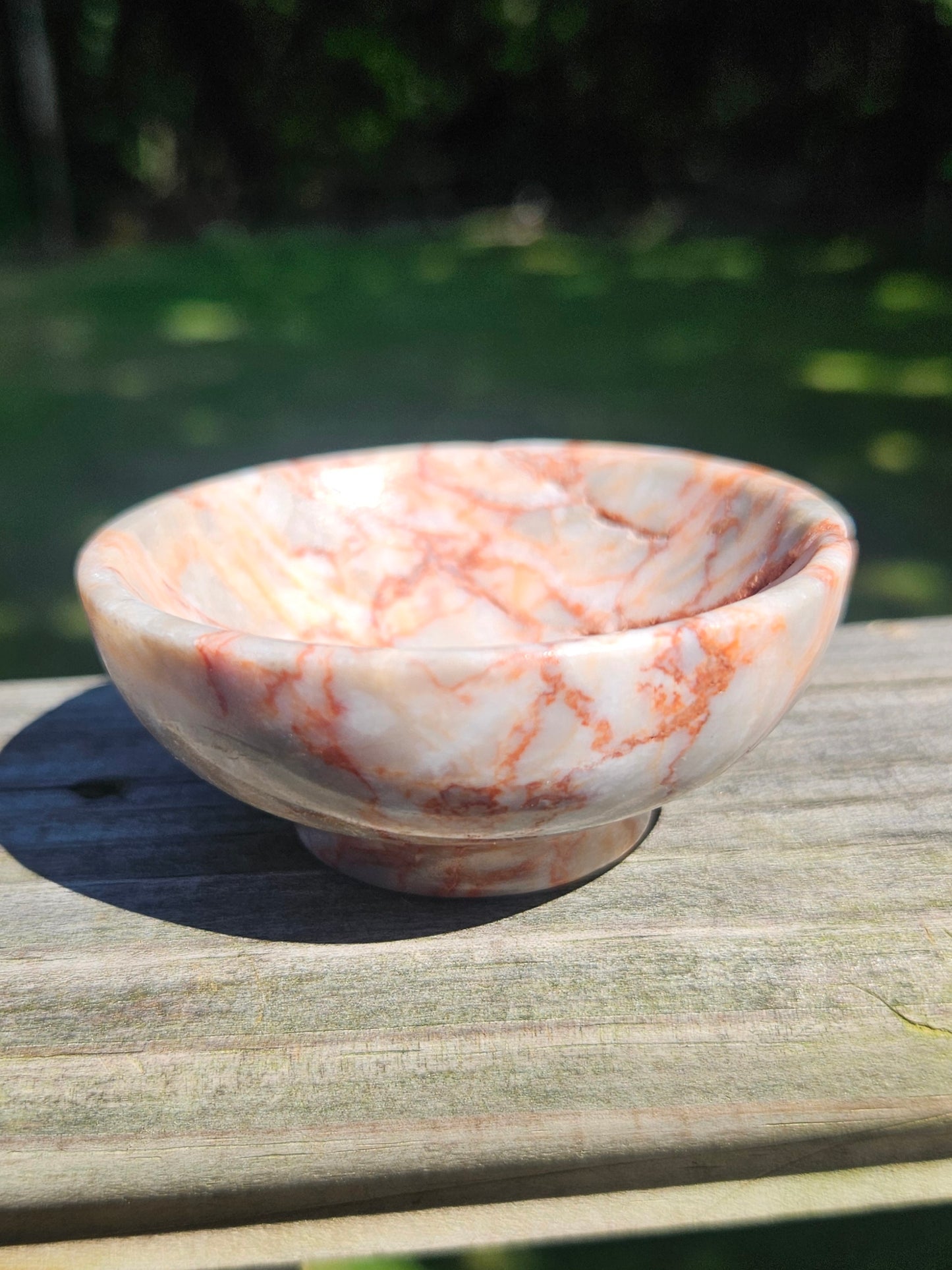 Red Vein Jasper Bowl