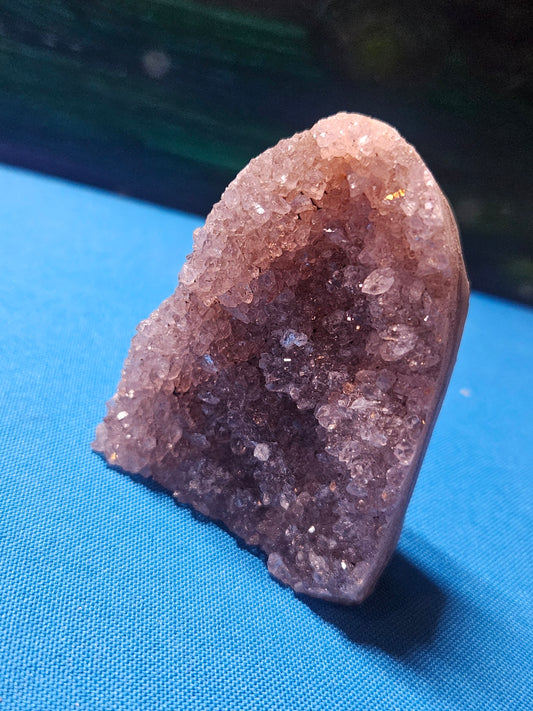 Pink Amethyst Druzy Cave💓