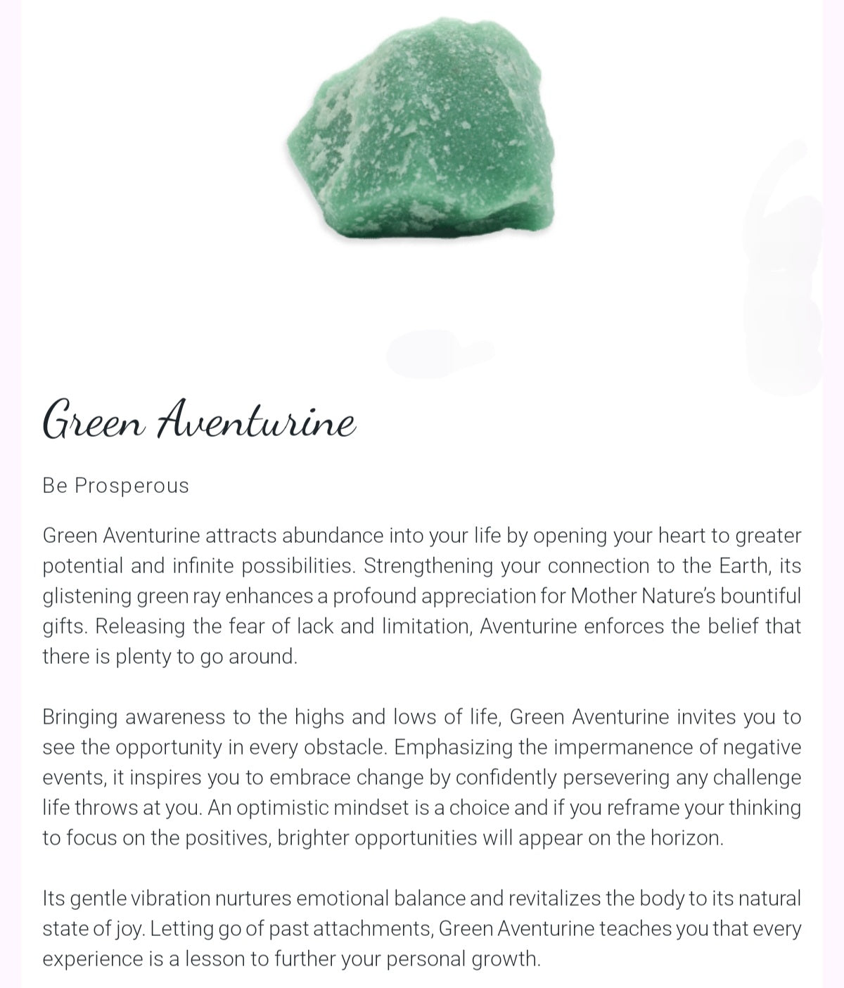 Find stone information here!
