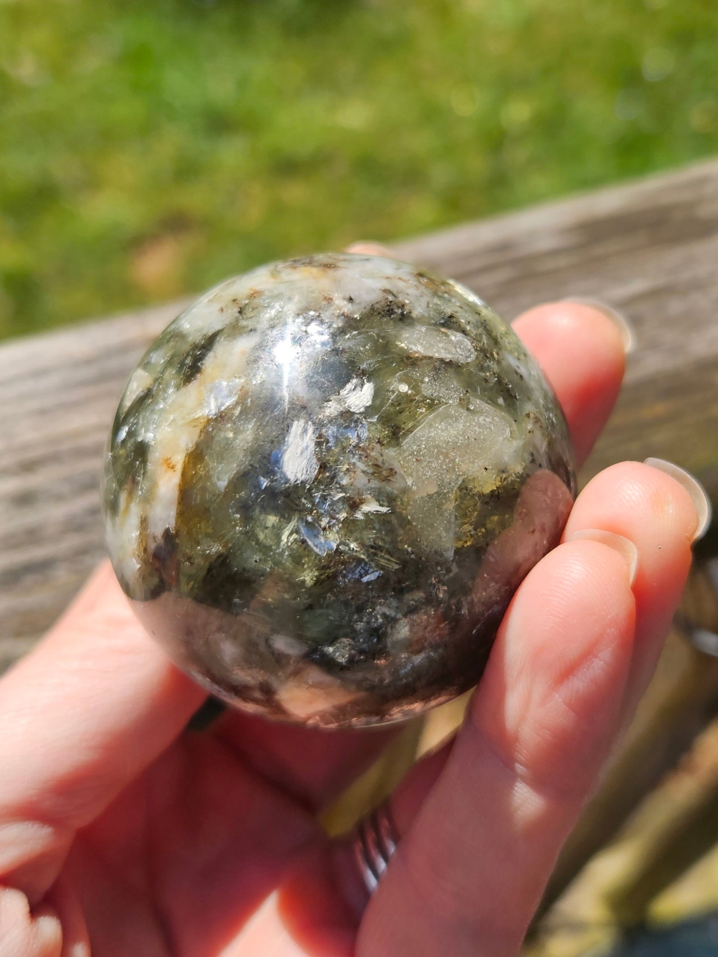 Black Moonstone sphere