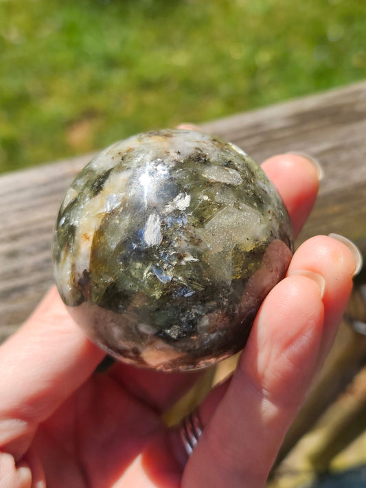 Black Moonstone sphere