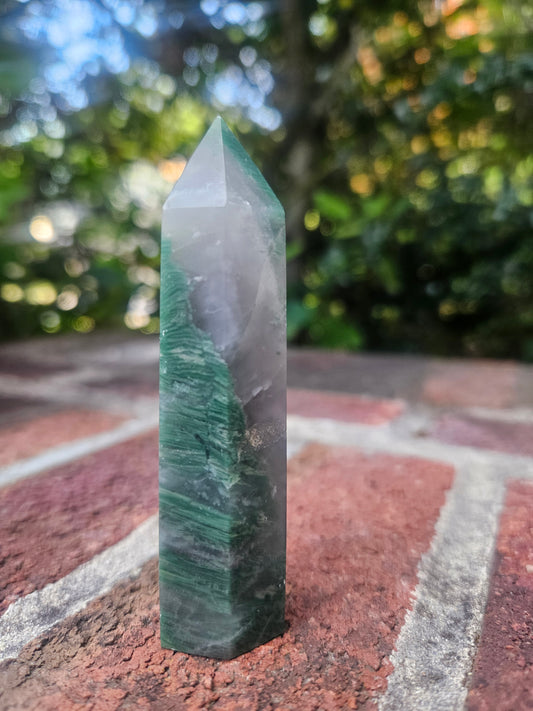 Moss Agate tower