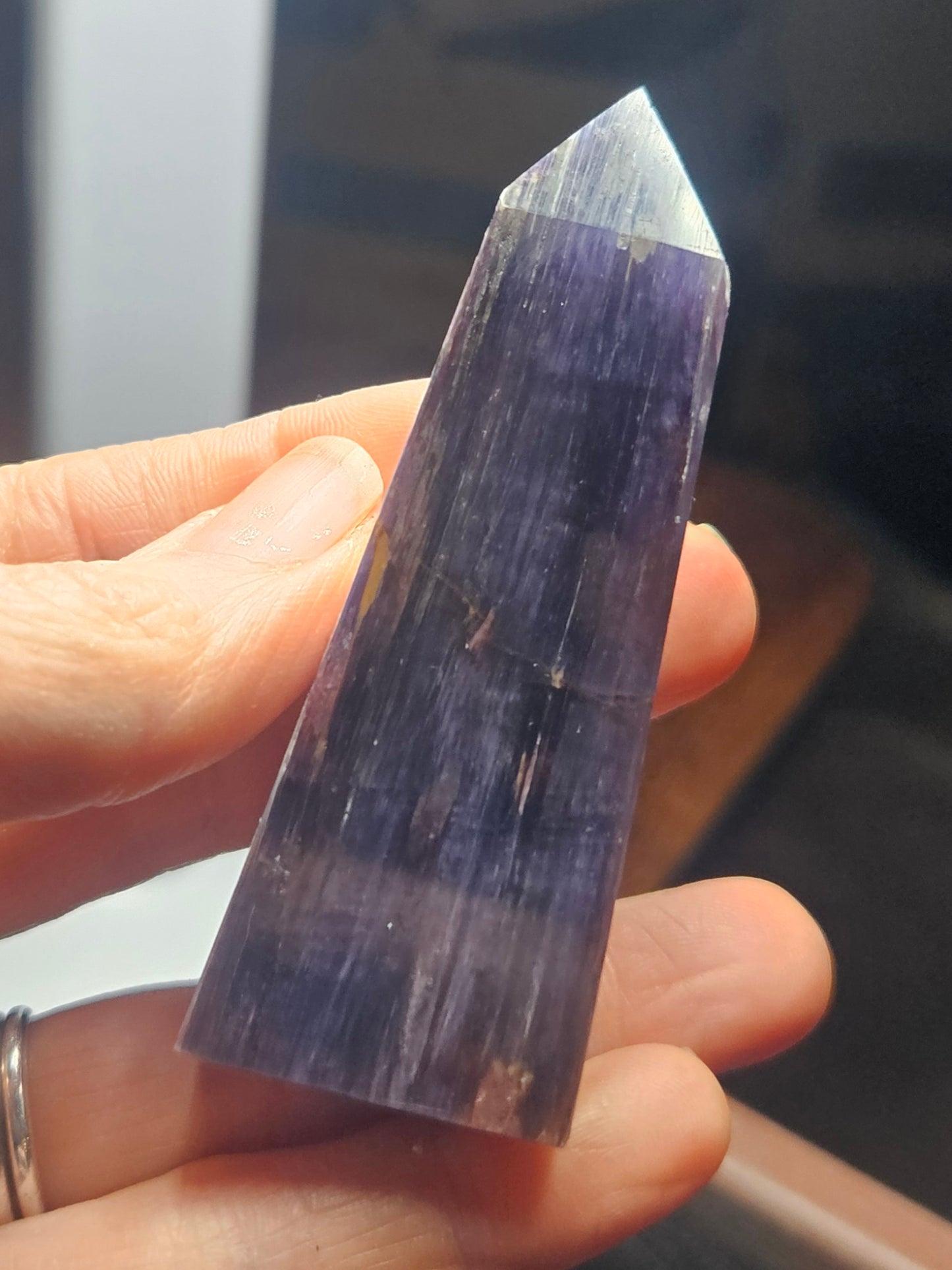 Rare Charoite tower