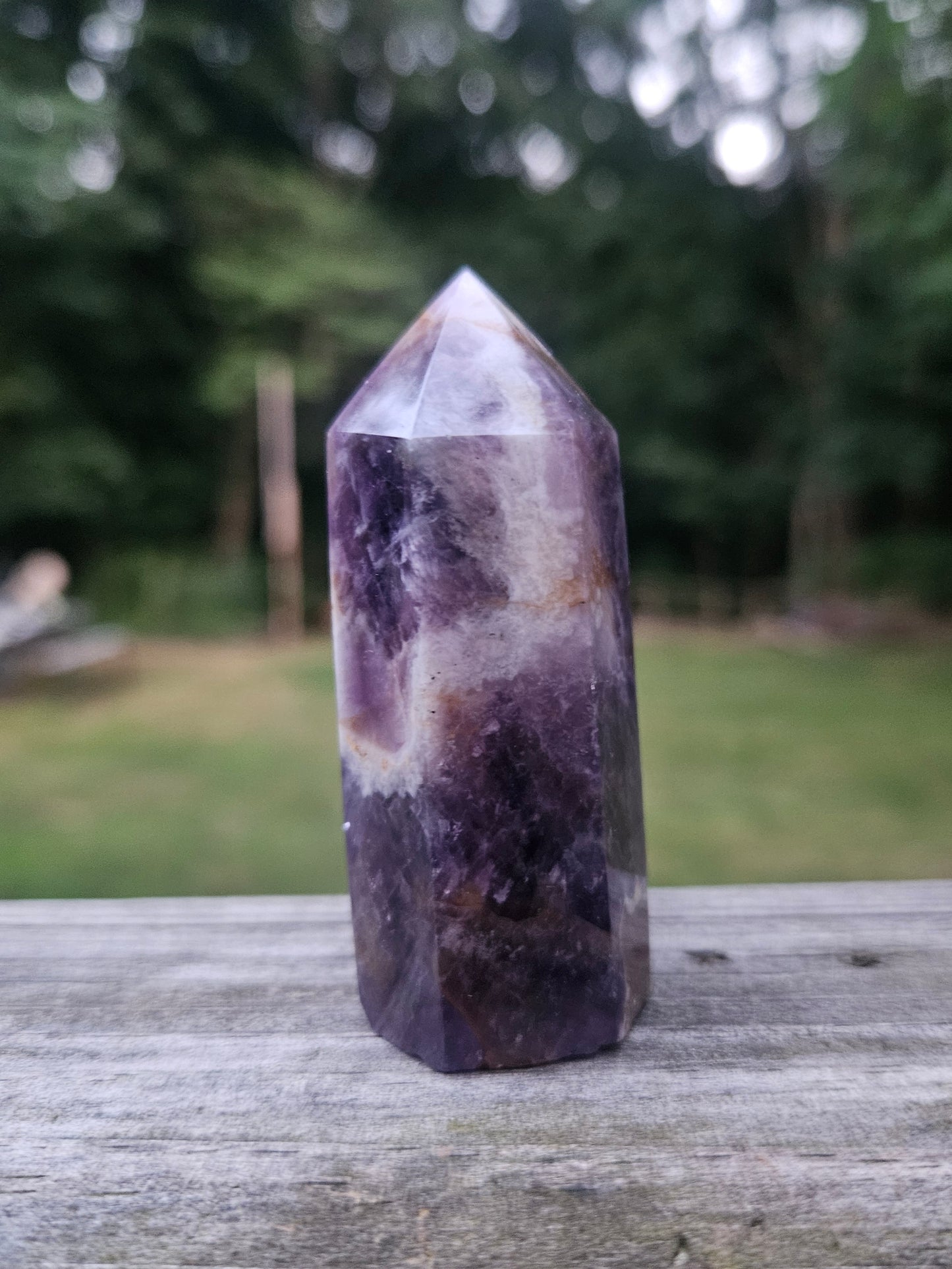 Chevron Amethyst Tower