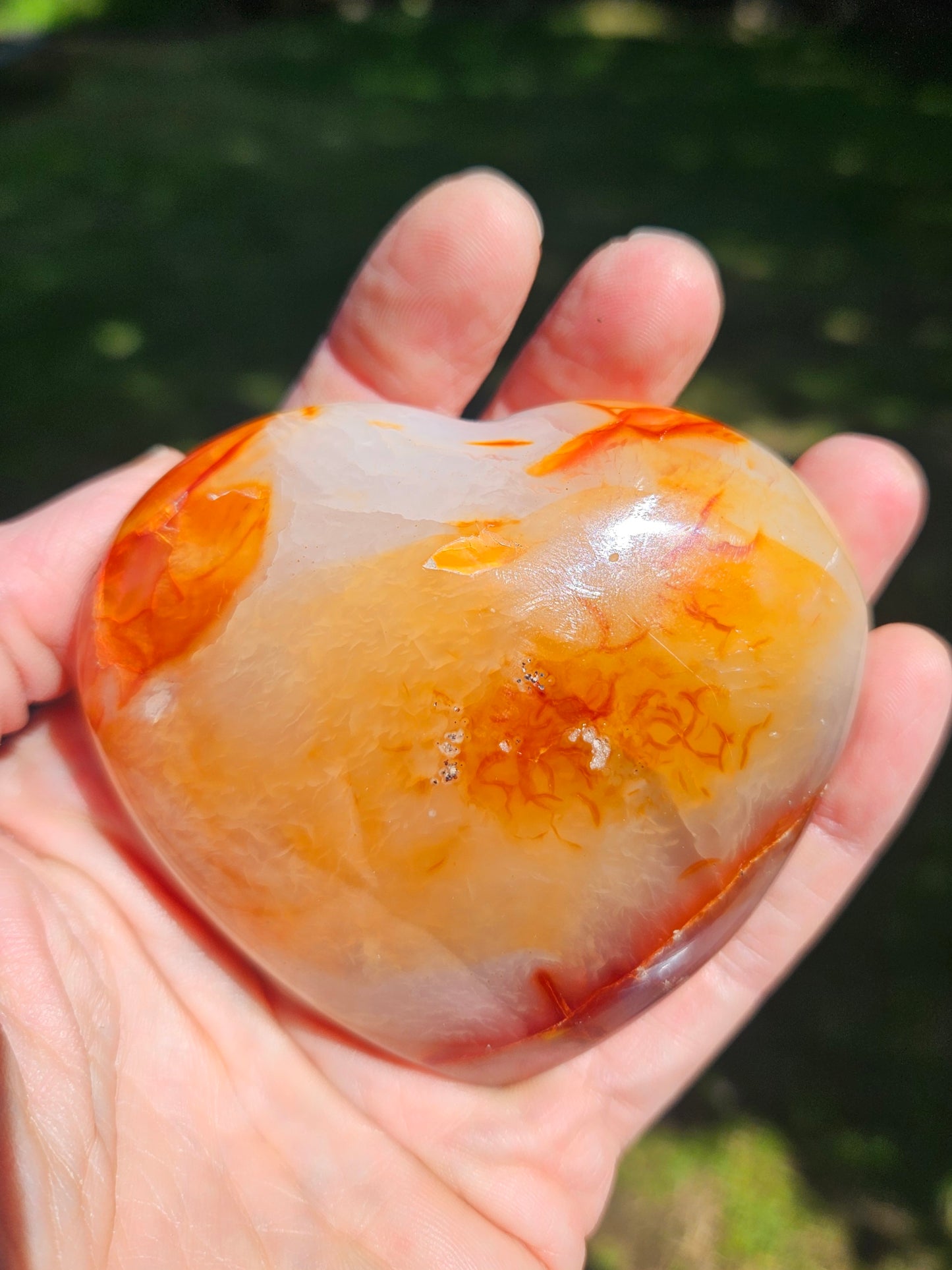 Carnelian heart ❤️