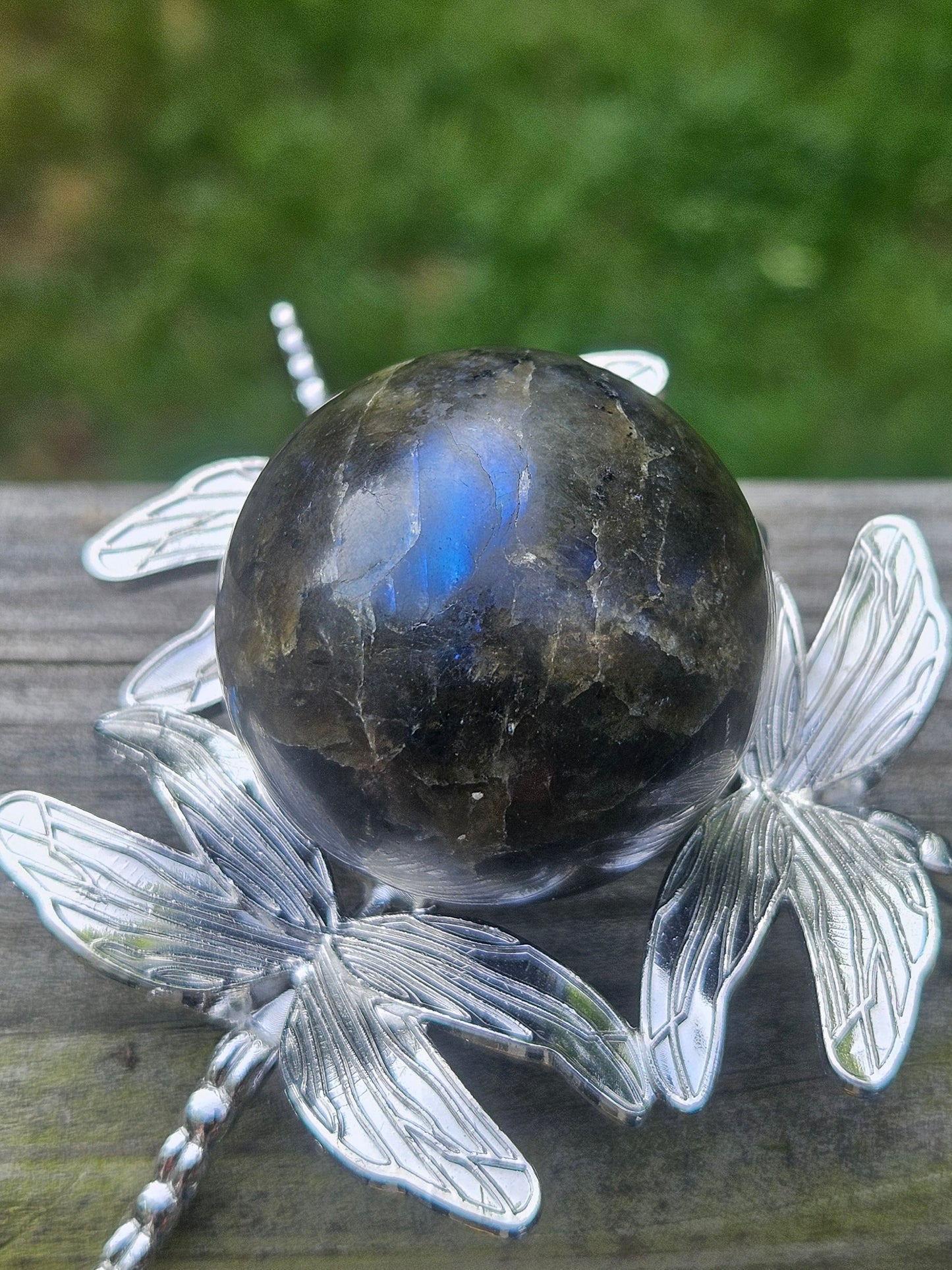 Labradorite sphere