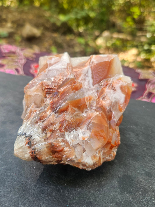Red Calcite cluster