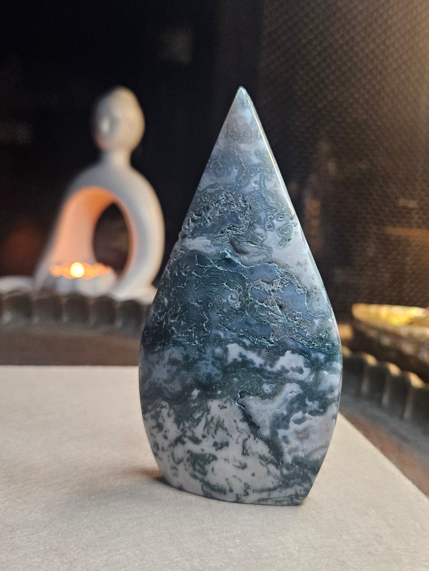 Moss Agate Freeform