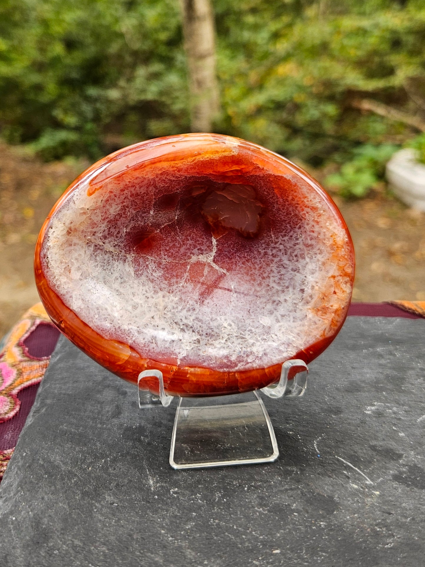 Grounding Carnelian bowl