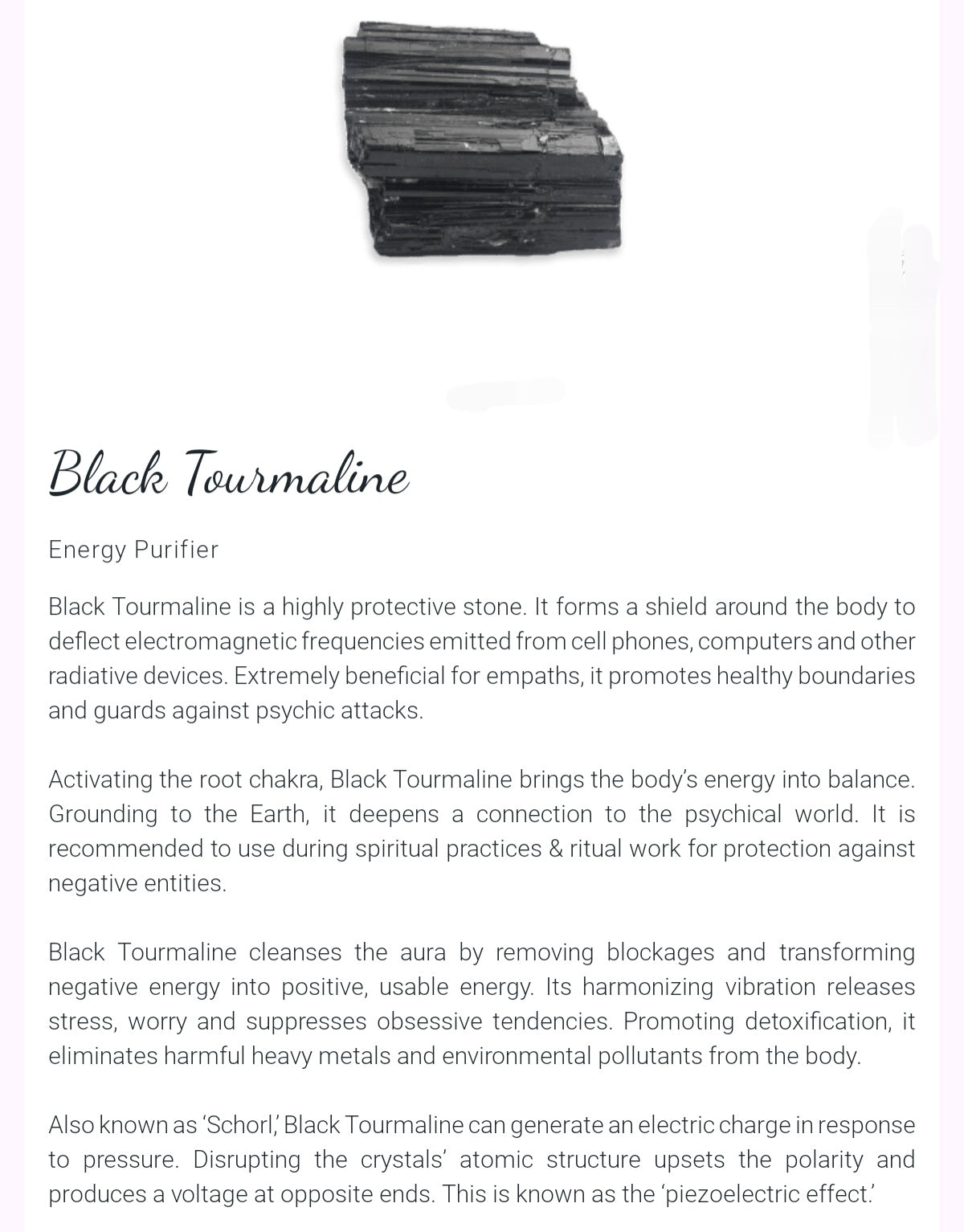 Find stone information here!