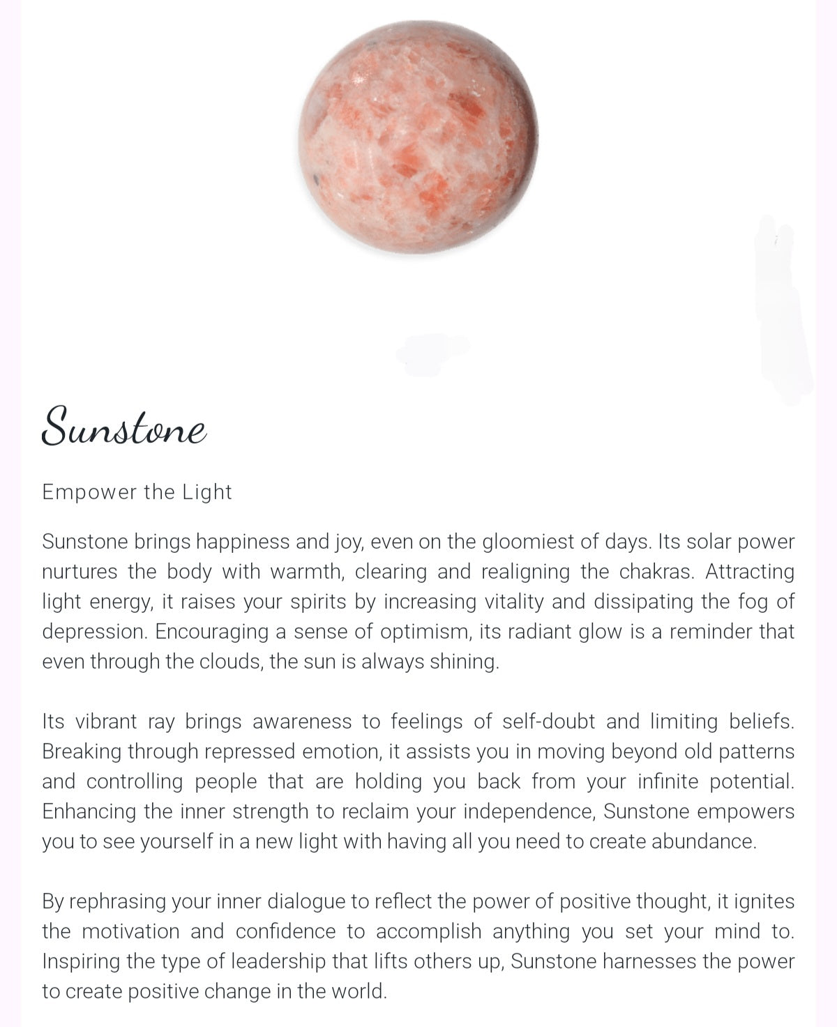Find stone information here!