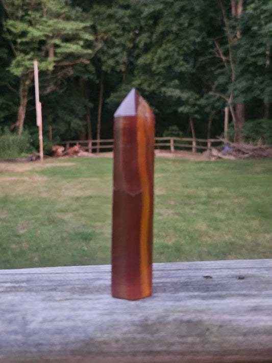 Honey Fluorite Tower
