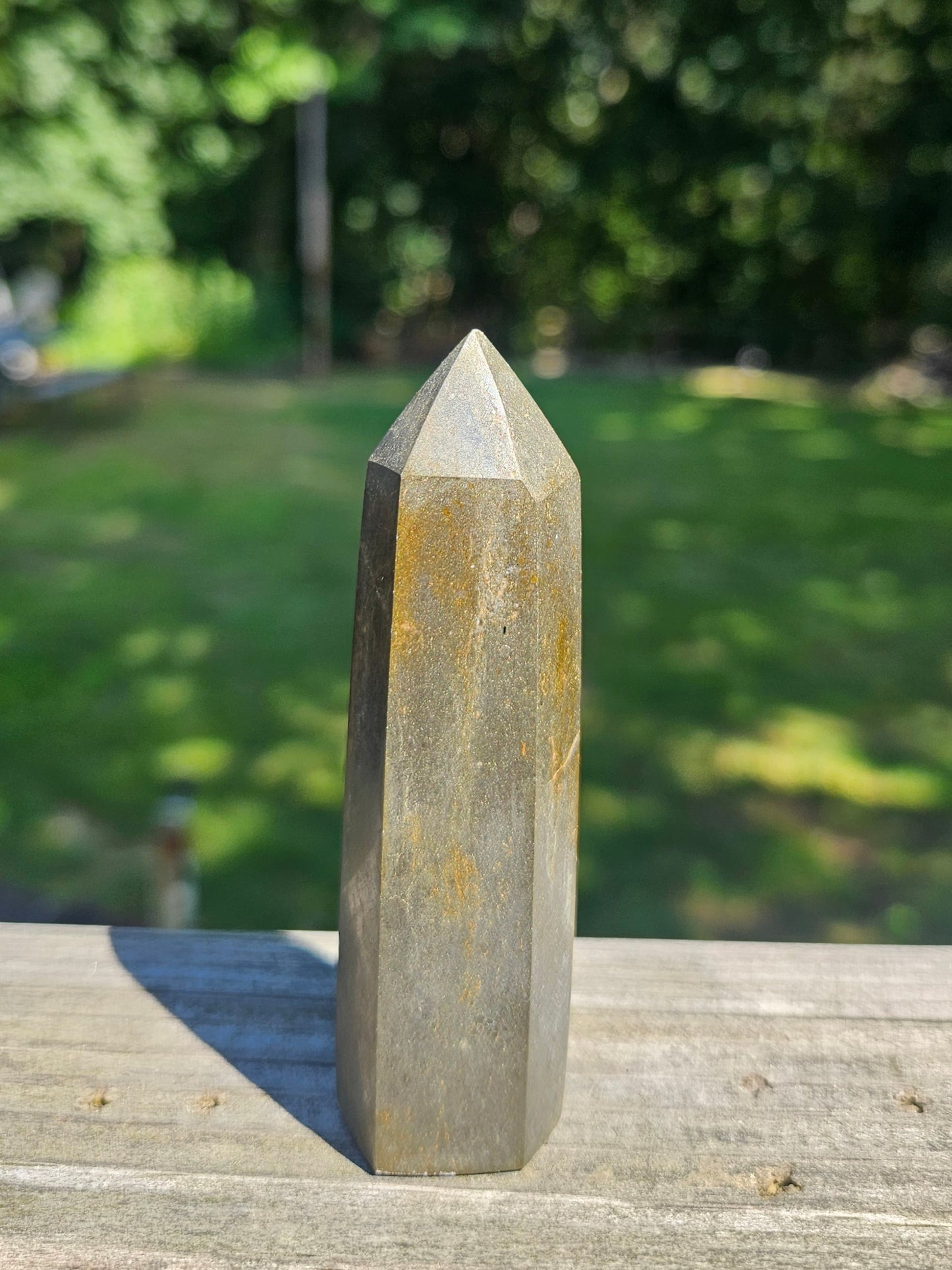 Pyrite tower