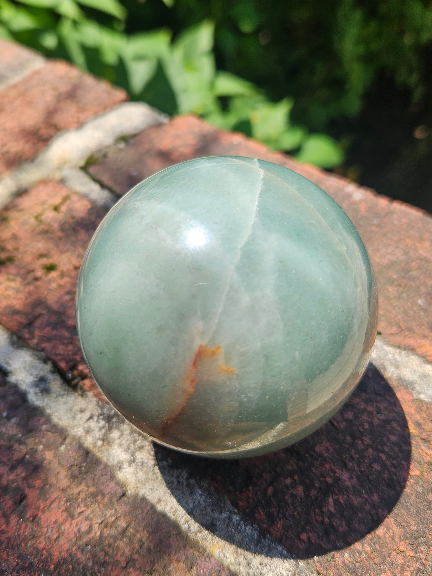 Garnierite/Green Moonstone sphere