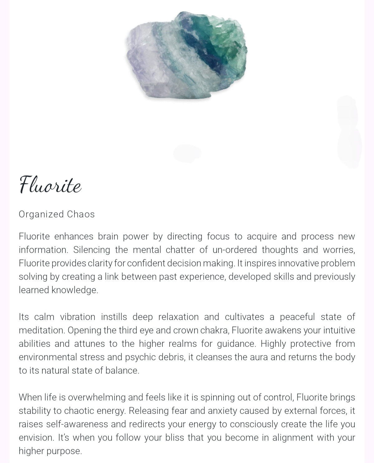 Find stone information here!