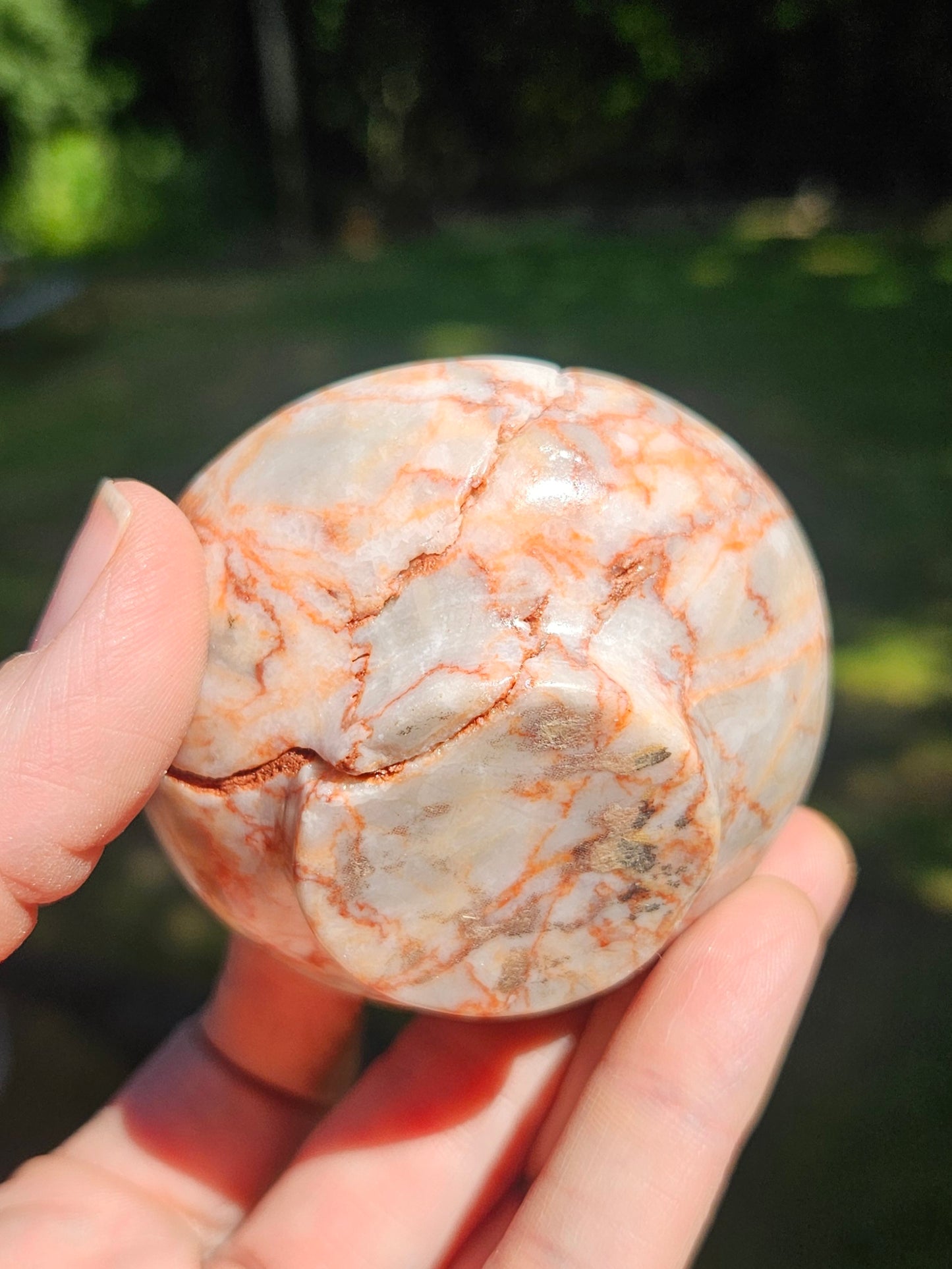 Red Vein Jasper Bowl