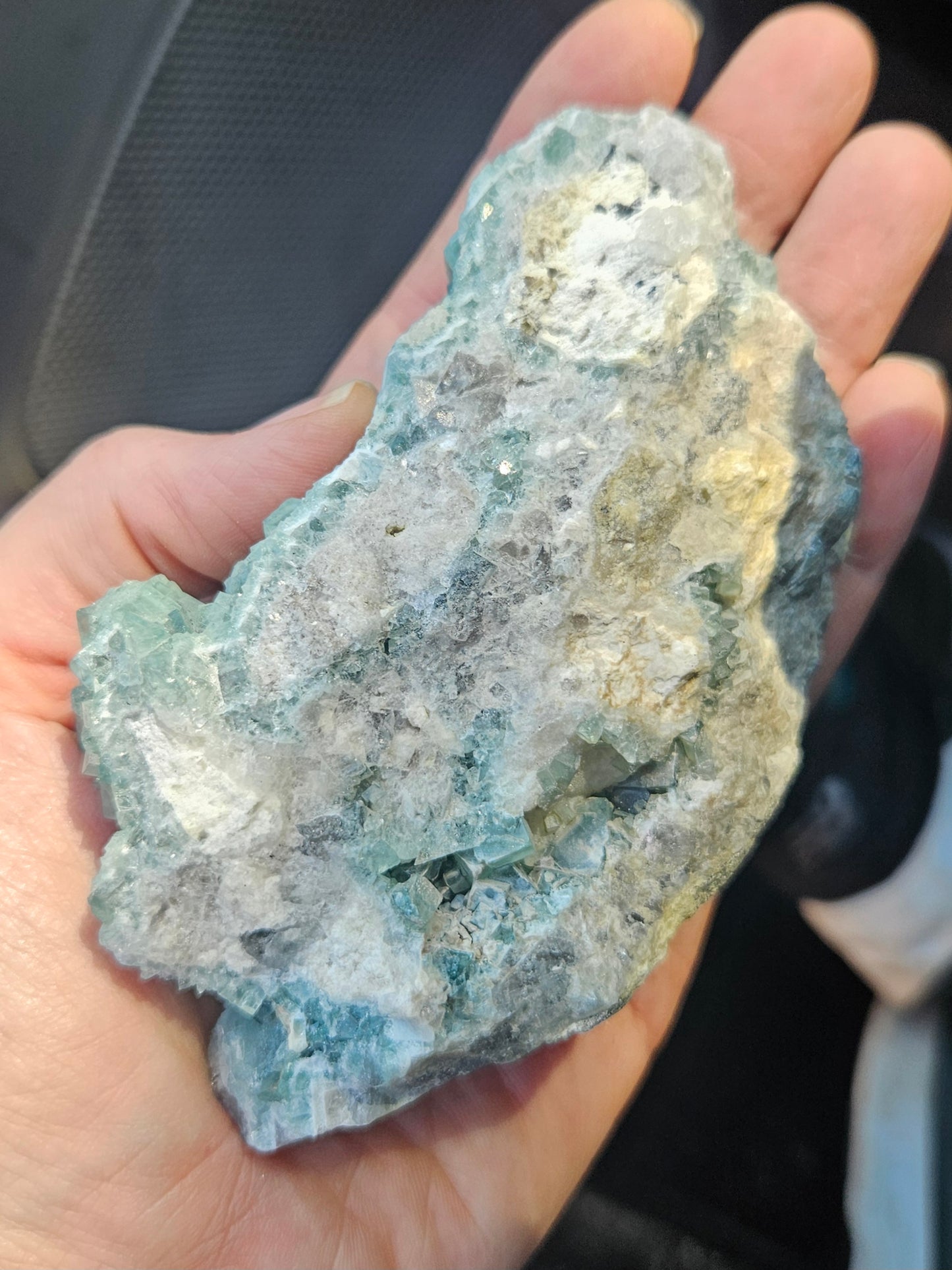 Fluorite cluster