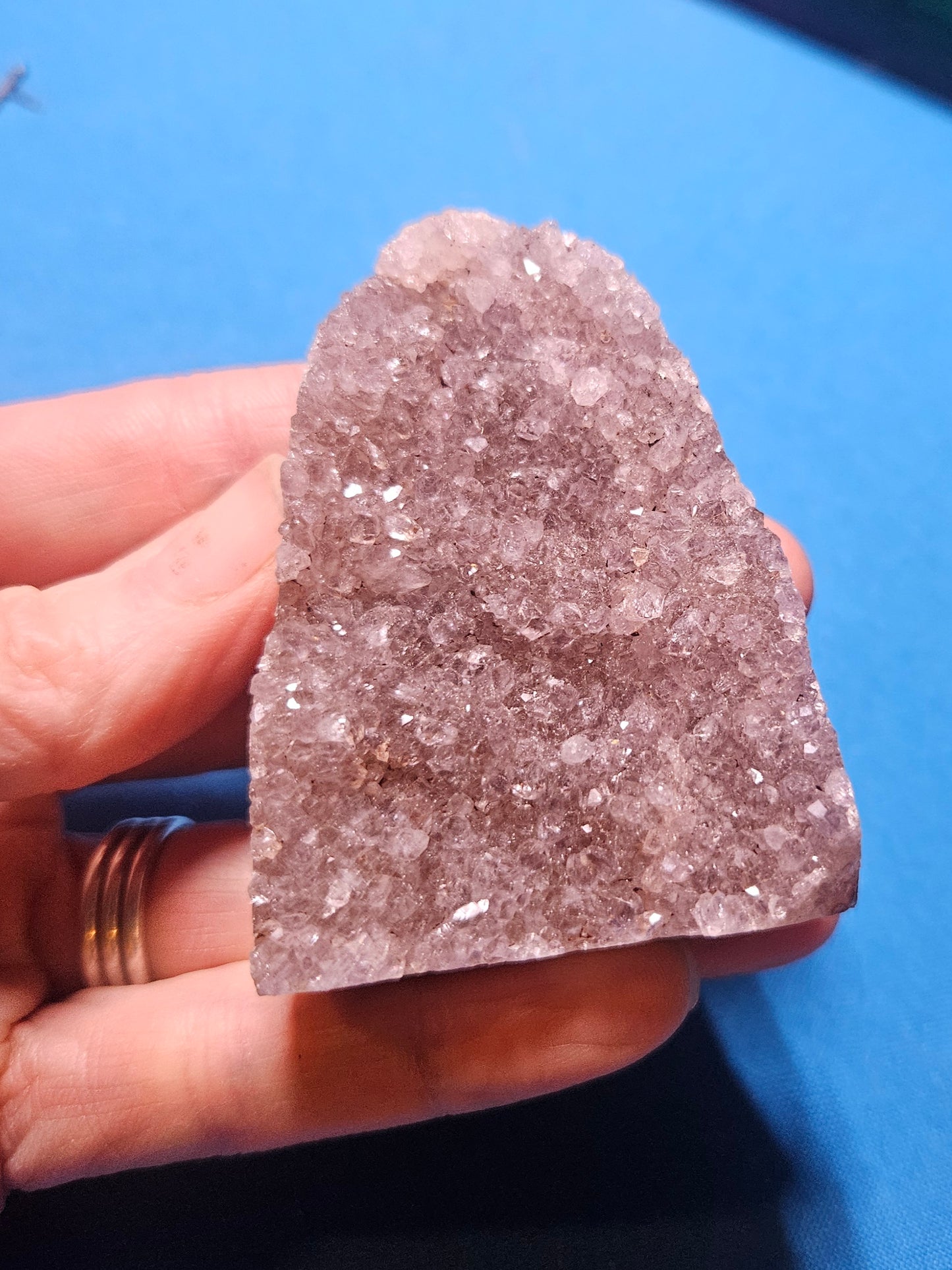 Pink Amethyst Druzy Cave💓