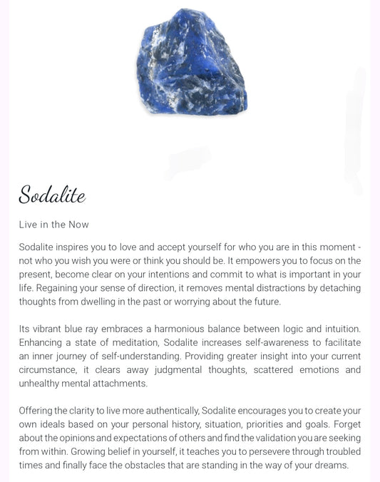 Find stone information here!