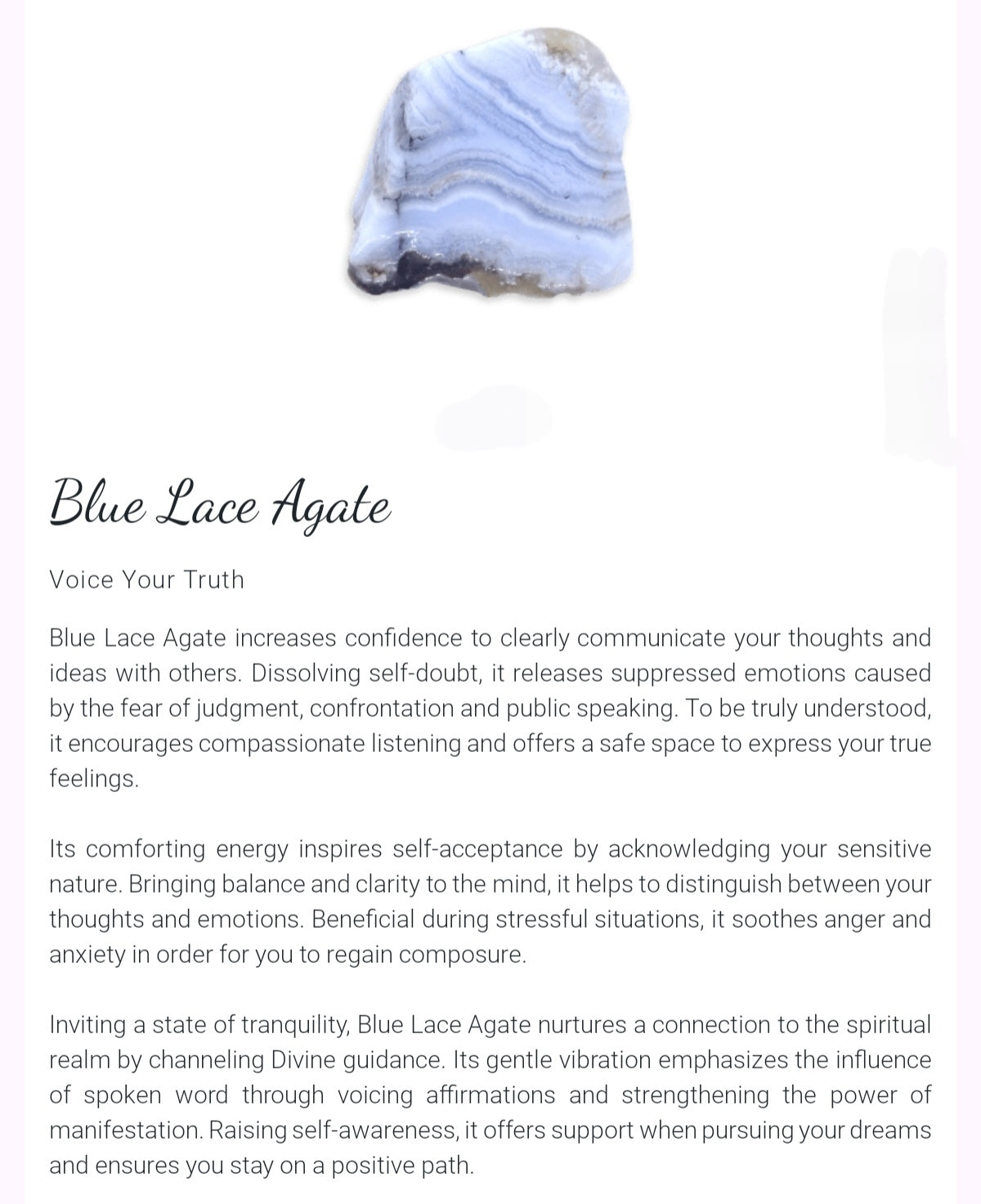 Find stone information here!